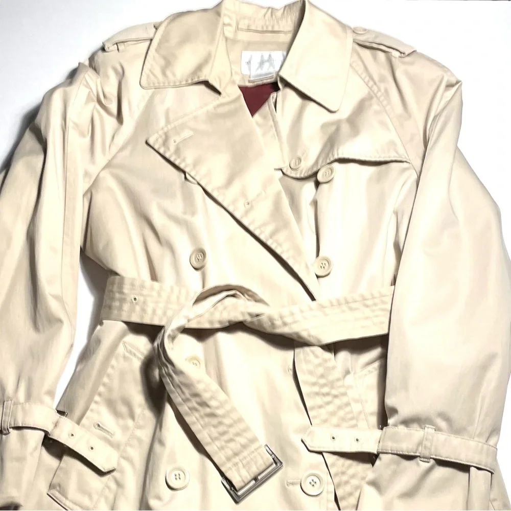 Worthington Woman’s Trench Coat small - Picture 2 of 16